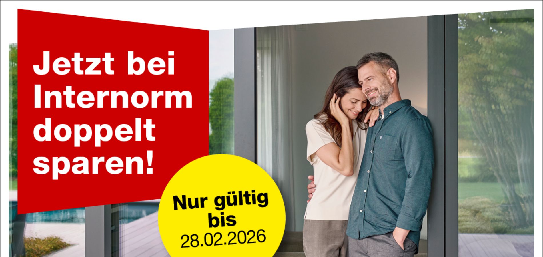 Internorm bis 28.02.26 Slide background